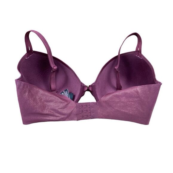 Victoria’s Secret rose/gold sparkle lined perfect coverage bra - Picture 3 of 4